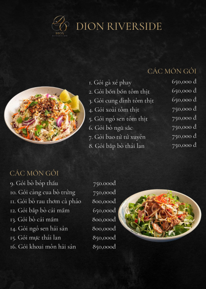 Các món gỏi
